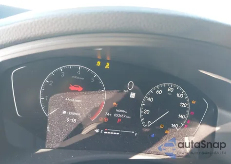 2022 Honda Civic Sport z USA, uszkodzony, nr VIN 2HGFE2F51NH507181